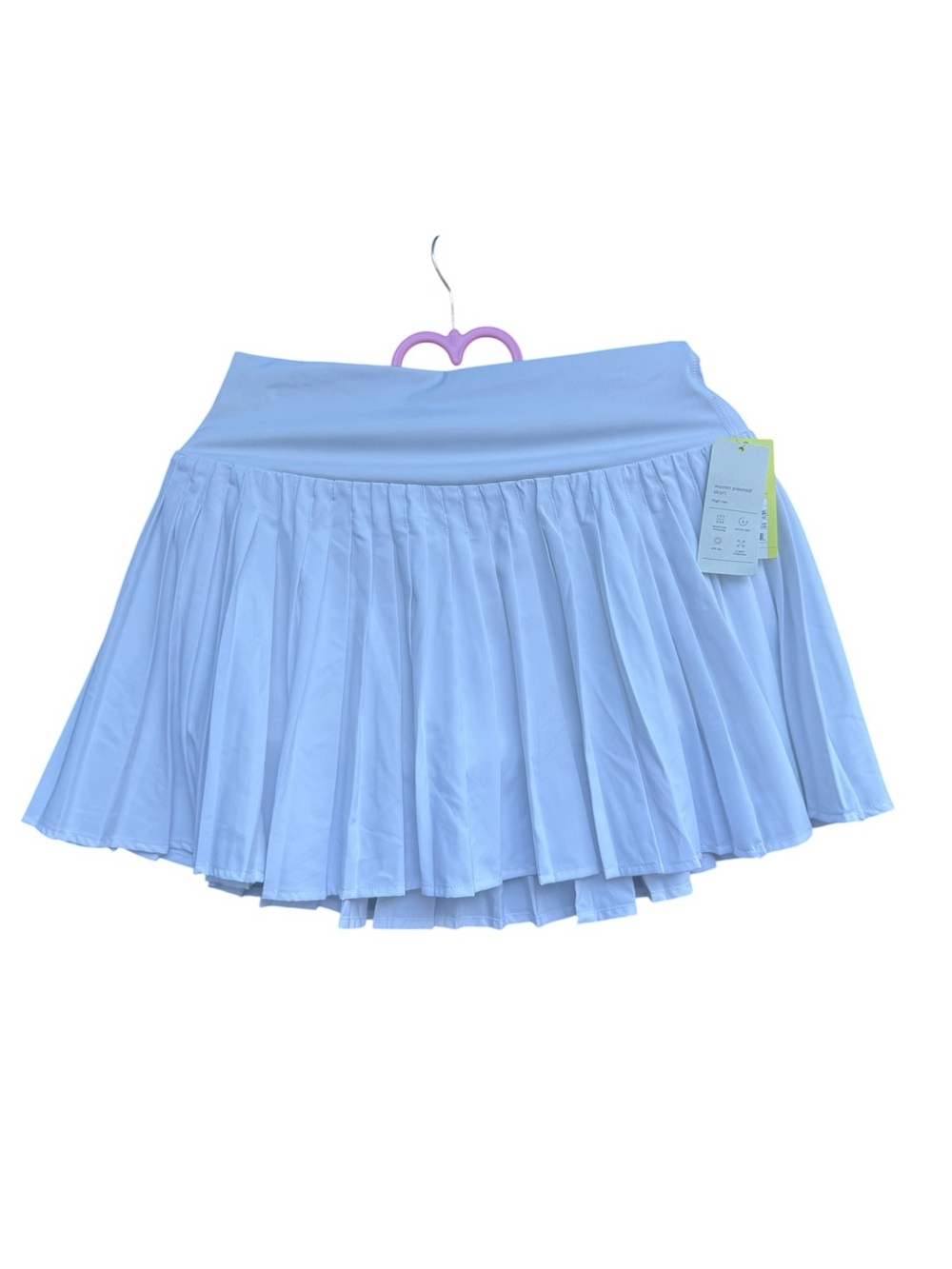 All in motion white Pleated Mini Skirt - Picture 2 of 4